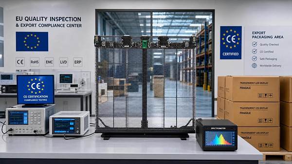EU Rule Takes Effect for Transparent LED Screen Safety
