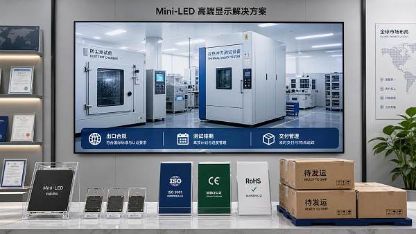 GSO LED Rule Now Mandatory for Mini-LED Exports