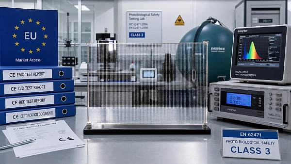 EU Enforces Class 3 Testing for Transparent LED Screens