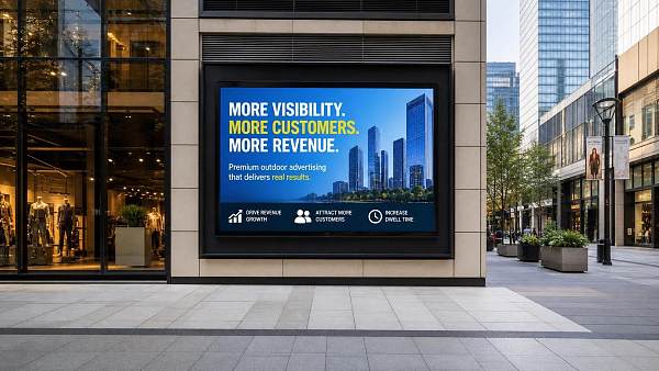 How to Measure Outdoor Media Asset ROI: Revenue, Footfall, and Dwell-Time Metrics