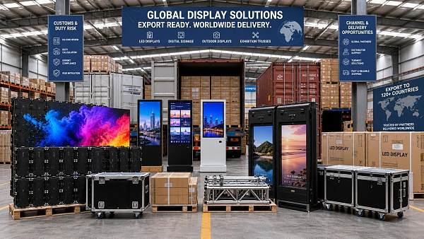 Commercial Display Export Market: Key Growth Regions, Tariff Risks, and Channel Opportunities