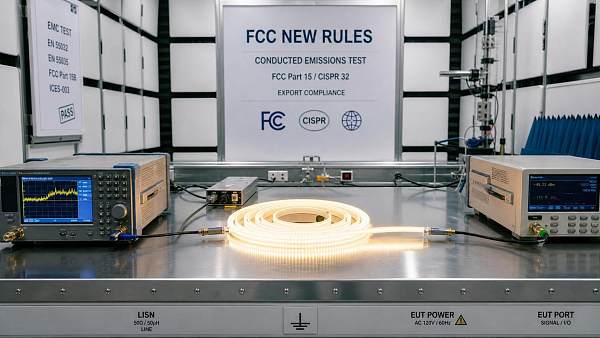 FCC Tightens EMI Limits for Flexible Neon LED Strips