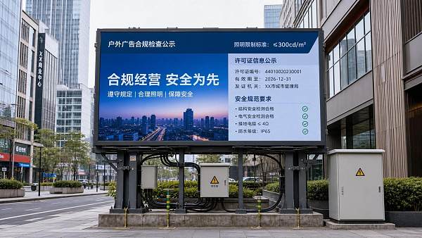 Outdoor Advertising Compliance Checklist: Permits, Lighting Limits, and Safety Rules