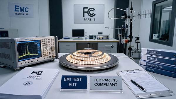 FCC Tightens EMI Limits for Flexible Neon LED Strips