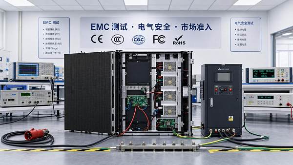LED Display Certification Explained: EMC, Safety, and Market Access Requirements