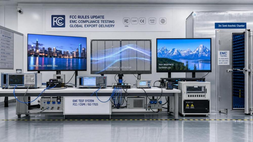 FCC Tightens EMC Rules for LED Displays