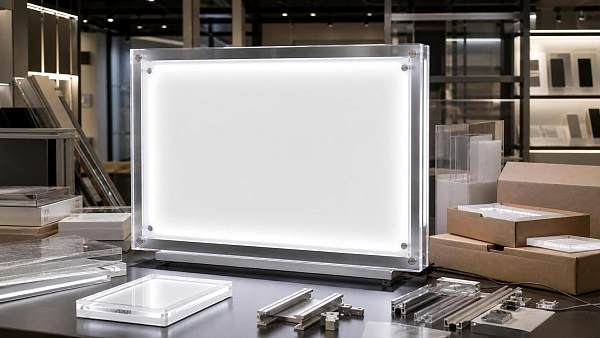 How to Evaluate an Acrylic Light Box Supplier for Custom Retail and Signage Projects
