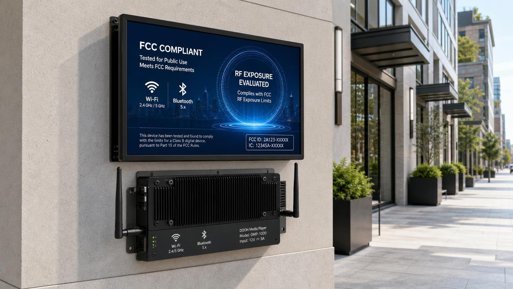 FCC RF Exposure Rule Takes Effect for DOOH Devices