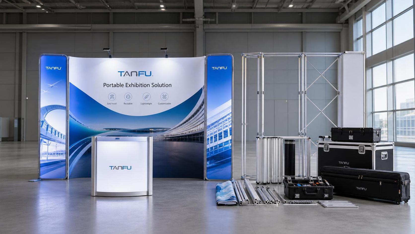 How to Choose a Portable Exhibition System for Trade Shows and Brand Activations
