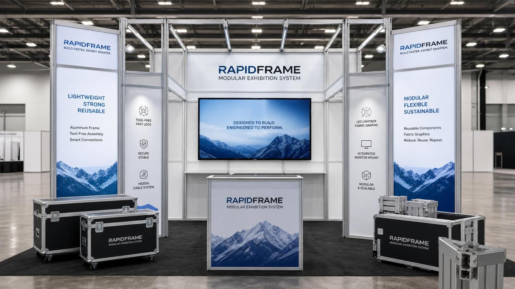 How to Choose Quick-Assembly Exhibition Systems for Fast Setup and Reusable Booths