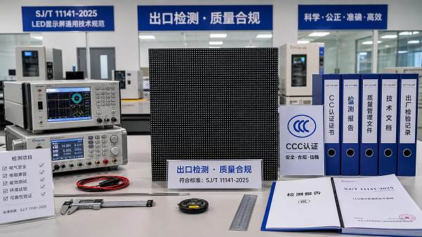 China Enforces SJ/T 11141-2025 for LED Display Exports