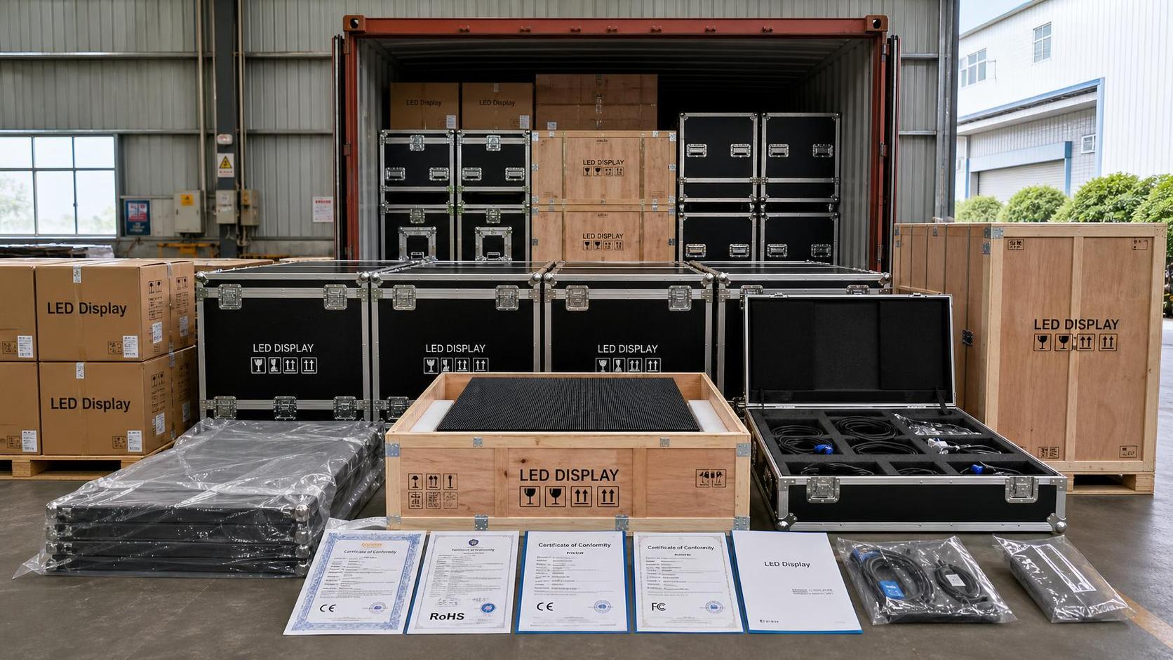 LED Display Export Guide: Key Certifications, Packaging, and Shipping Risks LED Display Export Guide: Key Certifications, Packaging, and Shipping Risks