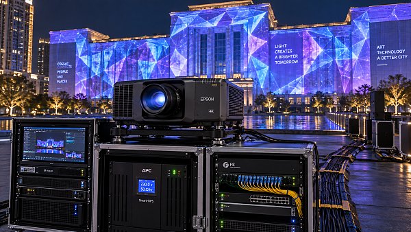 What Backup Equipment Is Needed for a Nightly Projection Show?