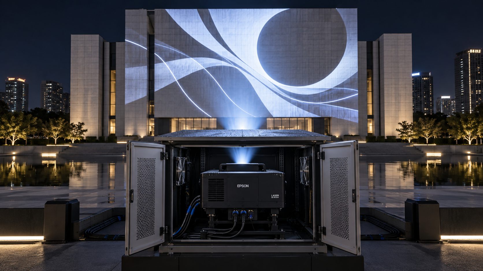 How Can You Reduce Power Consumption in an Outdoor Projection Show?