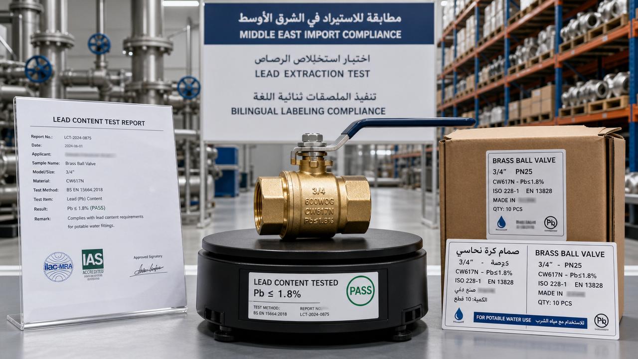 Middle East Tightens Brass Ball Valve Import Rules