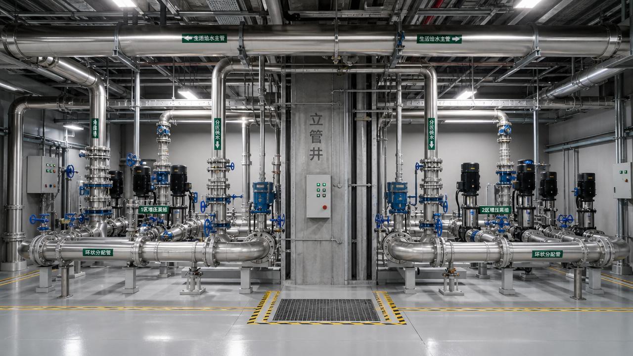 Commercial Water Distribution Systems: How to Compare Layout Options for New Buildings