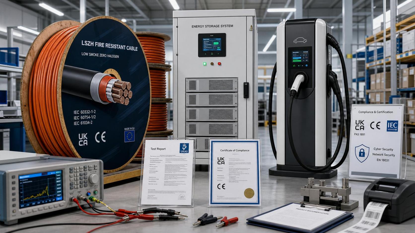UK Smart Energy Appliance Bill Advances, Raising LSZH Export Compliance Pressure