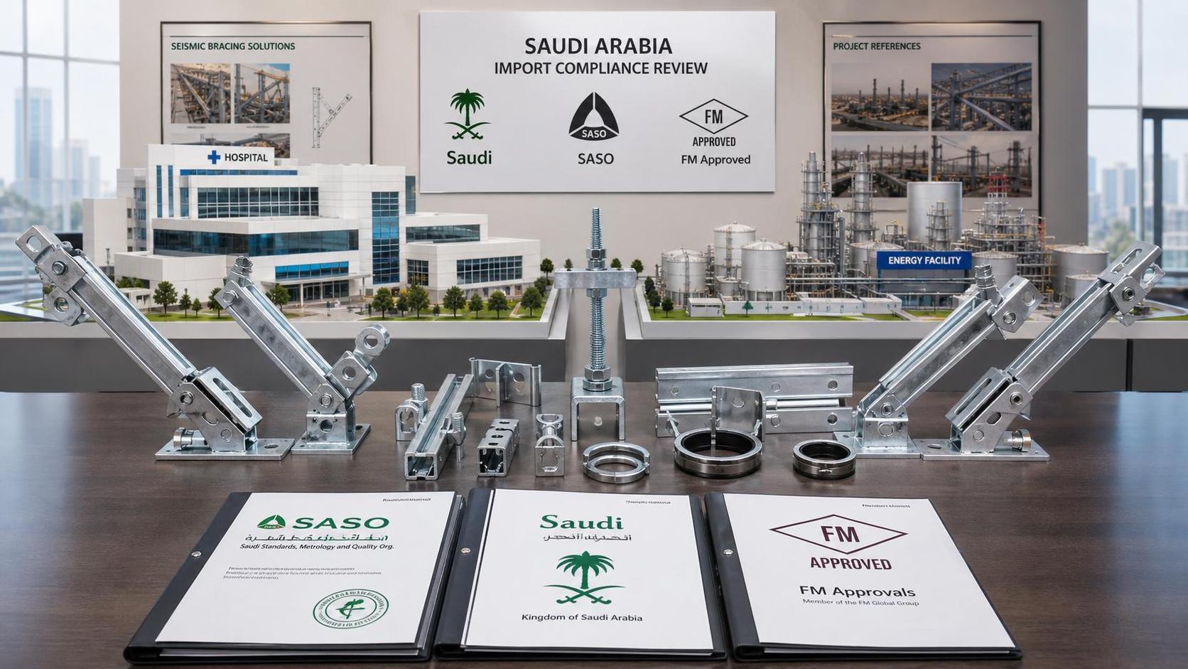 Saudi SASO Tightens Seismic Bracing Import Rules