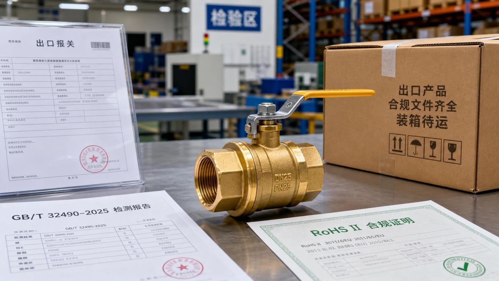 China Customs Tightens Lead-Free Brass Valve Export Checks