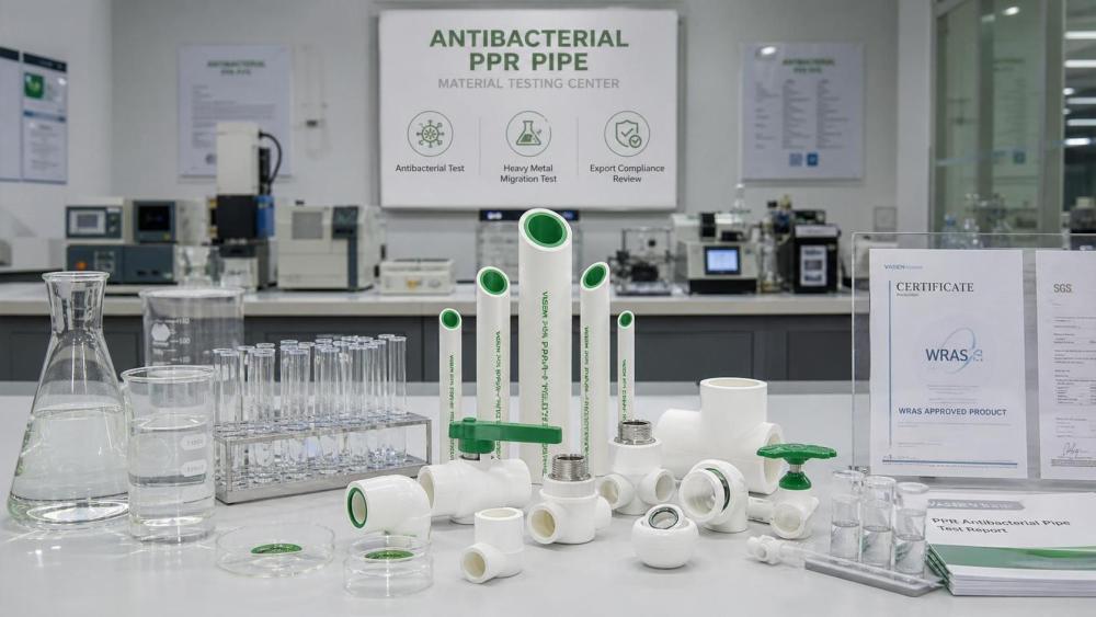 Saudi SASO Tightens Tests on Antibacterial PPR Pipes Saudi SASO Tightens Tests on Antibacterial PPR Pipes