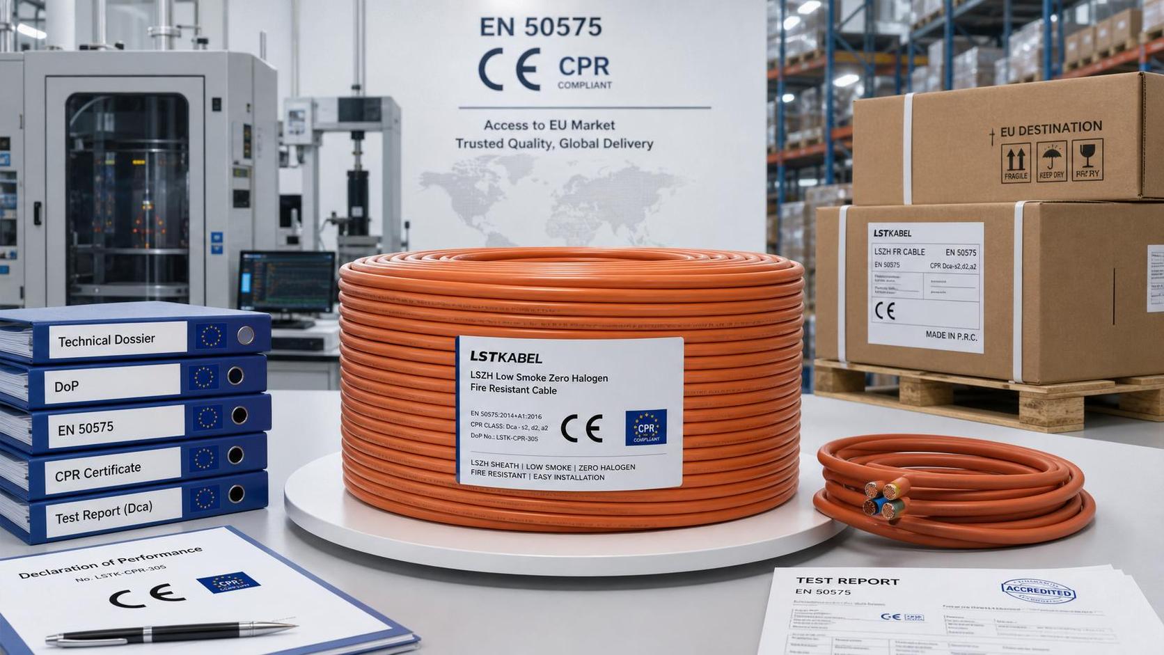 EU CPR Rule Now Mandatory for LSZH Cable Certification