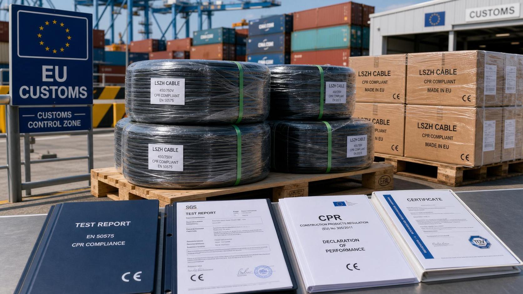 EU Customs Tighten CPR Rule for LSZH Cable Imports