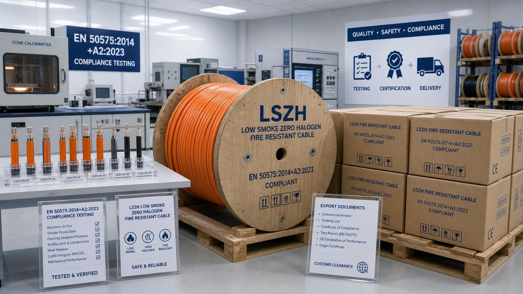 EU CPR Shift Tightens Clearance for LSZH Cables