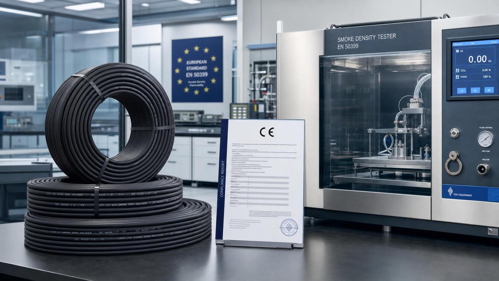 EU CPR Rule Makes Smoke Testing Mandatory for LSZH Cables