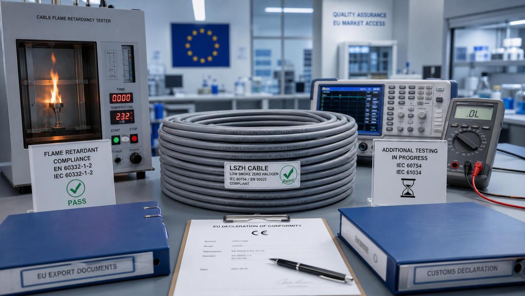 EU CPR Deadline for LSZH Cables Moved to Oct. 1, 2026