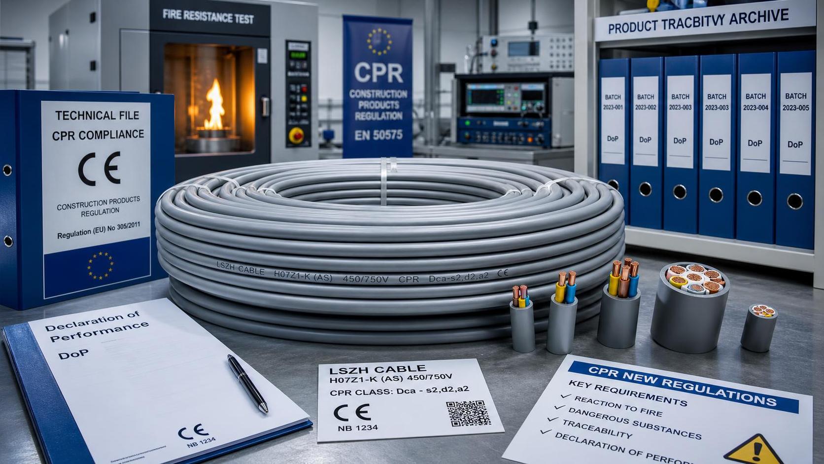 EU Brings Forward CPR Deadline for LSZH Cables