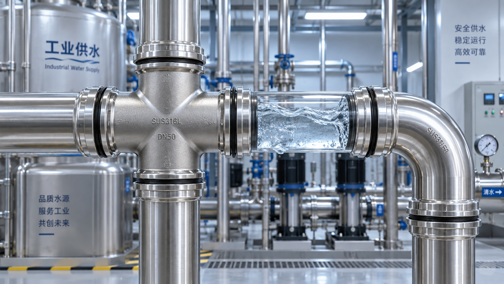 Selecting Stainless Steel Plumbing Fittings for Corrosive Water Systems