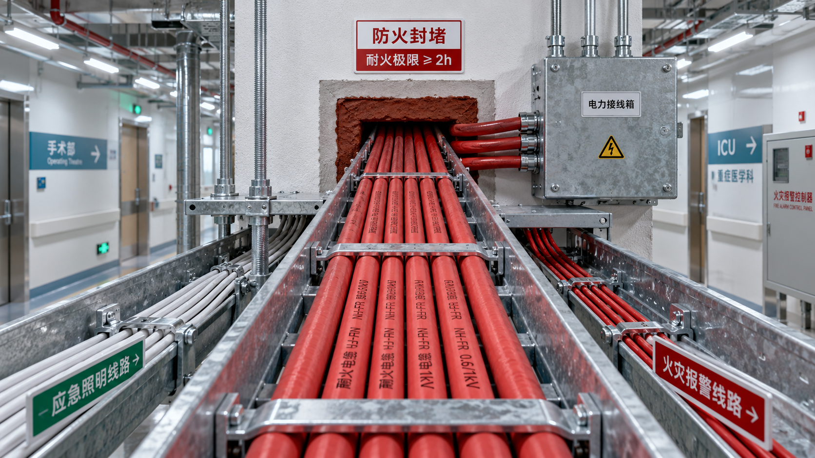 Hospital Circuit Integrity Systems: Fire-Tested Cable Requirements for Life Safety