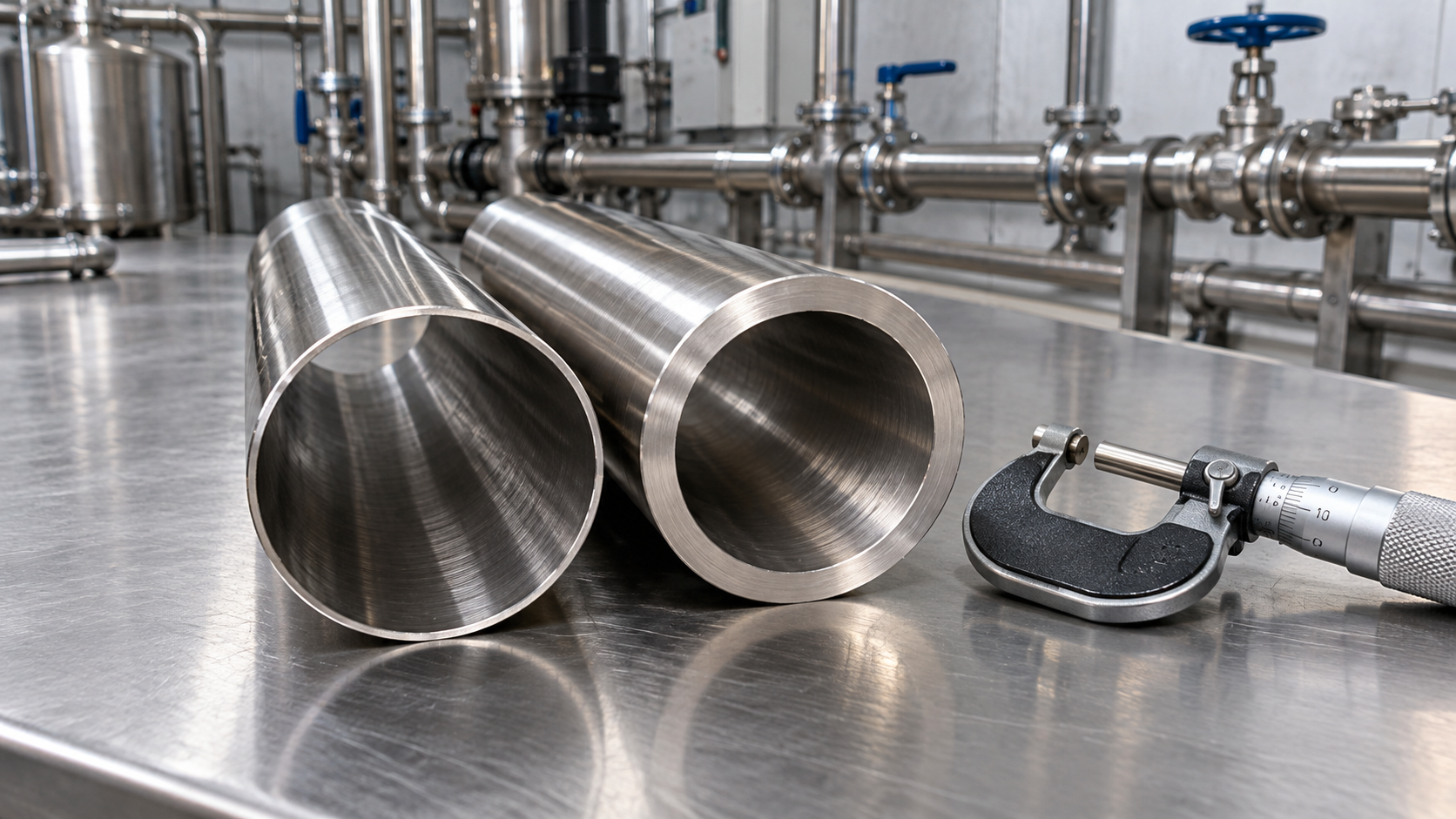 Thin-Wall 316 Stainless Steel Pipes: Selecting Wall Thickness for Water Systems