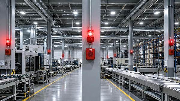 Fire Alarm Sounders: How to Specify Audible Coverage in Noisy Industrial Areas