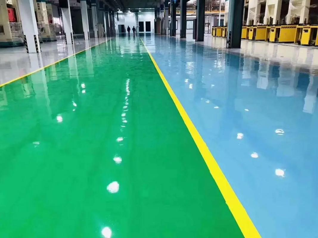 Heavy-Duty Industrial Epoxy Floor Coating - High-Wear Resistant Protective Paint