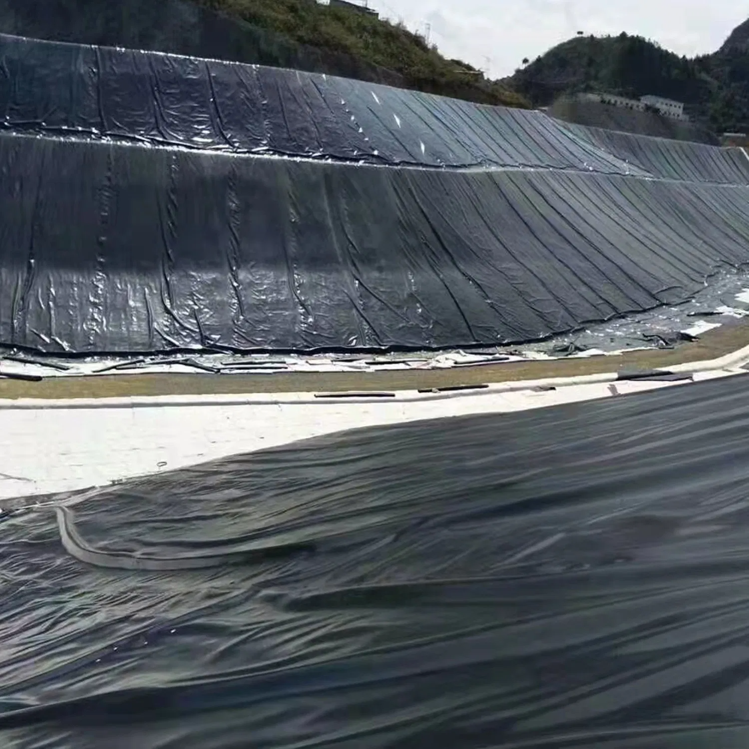 Géomembrane de barrage