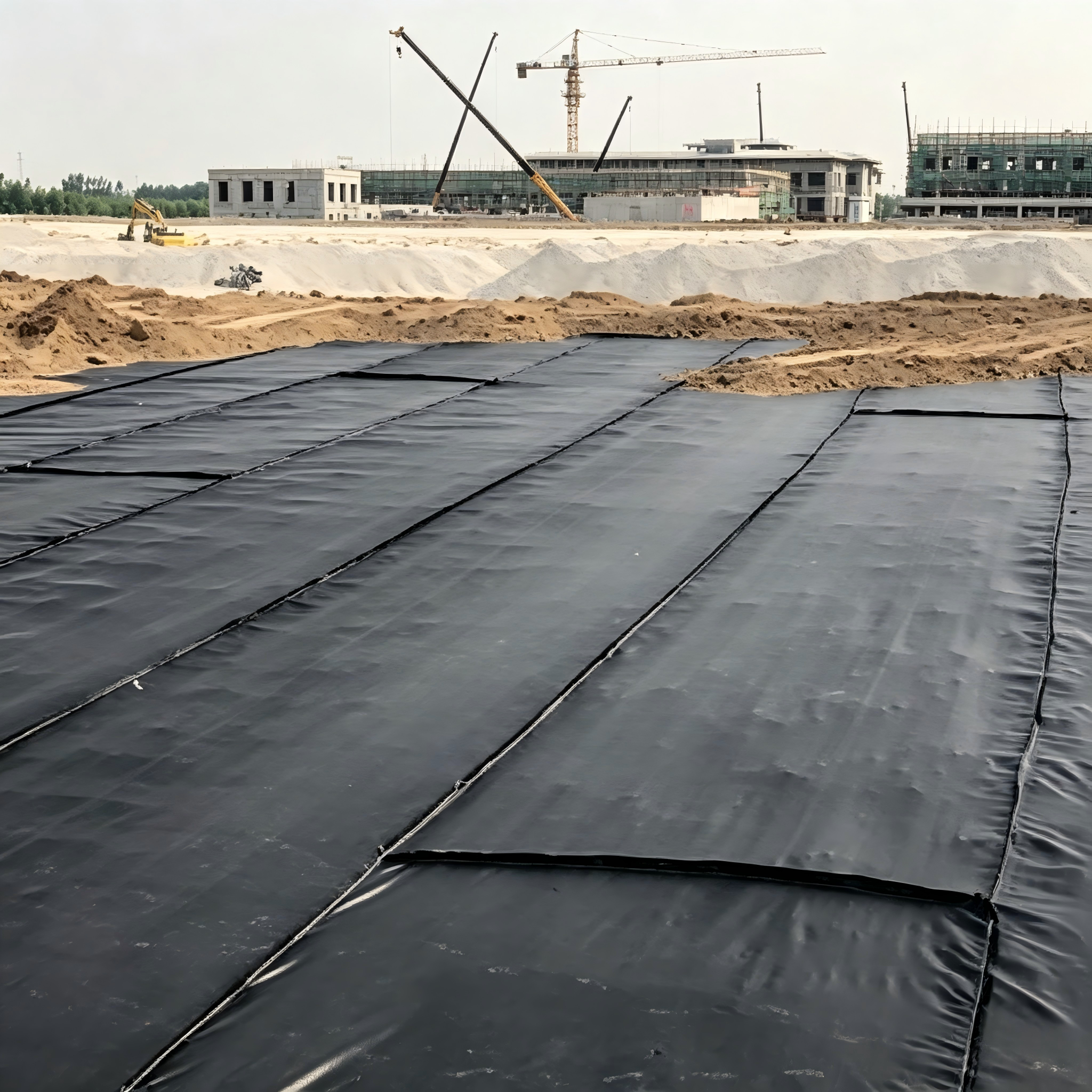 Tissu géotextile tissé pour drainage & stabilisation