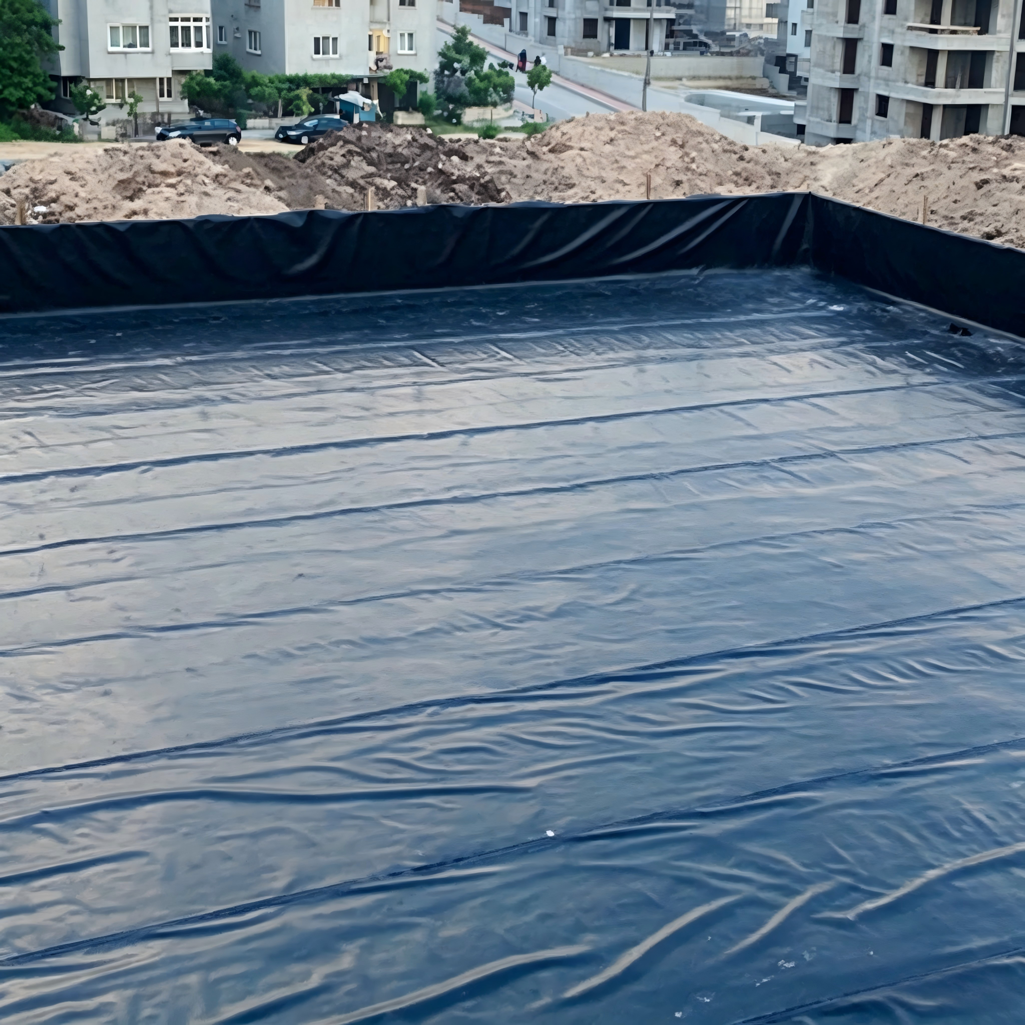 Le prix d'une géomembrane ECB de haute qualité vendue directement par l'usine Dingrun est adapté