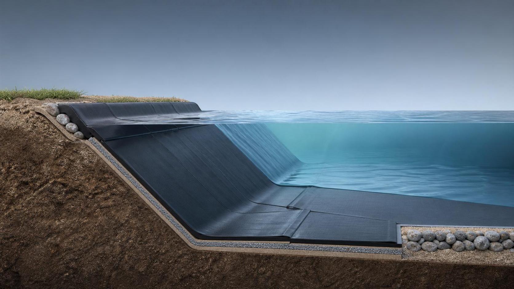 Guide sur l'épaisseur de géomembrane pour bassin : comment adapter la résistance du matériau à la profondeur et à l'utilisation du bassin