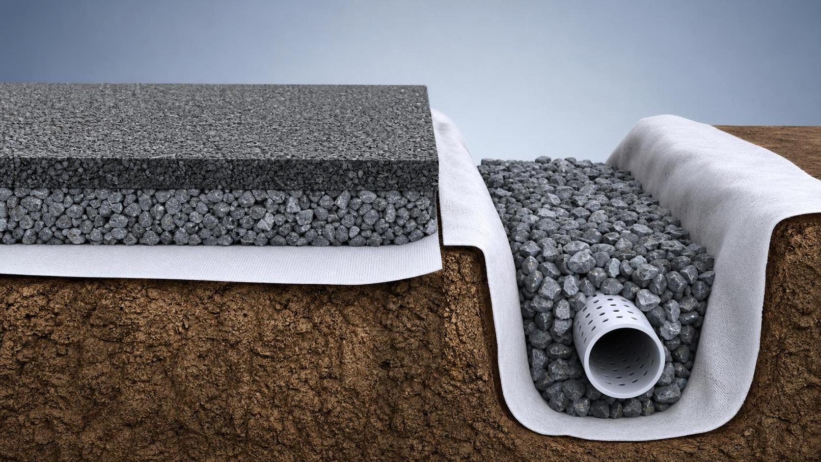 Géotextile tissé ou non tissé : quelle option convient aux travaux routiers et de drainage ?