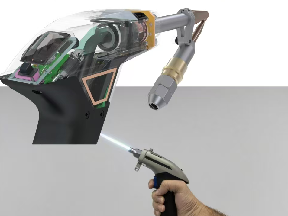 Portable Air Cooled Handheld Laser Welding Machine 4 in 1