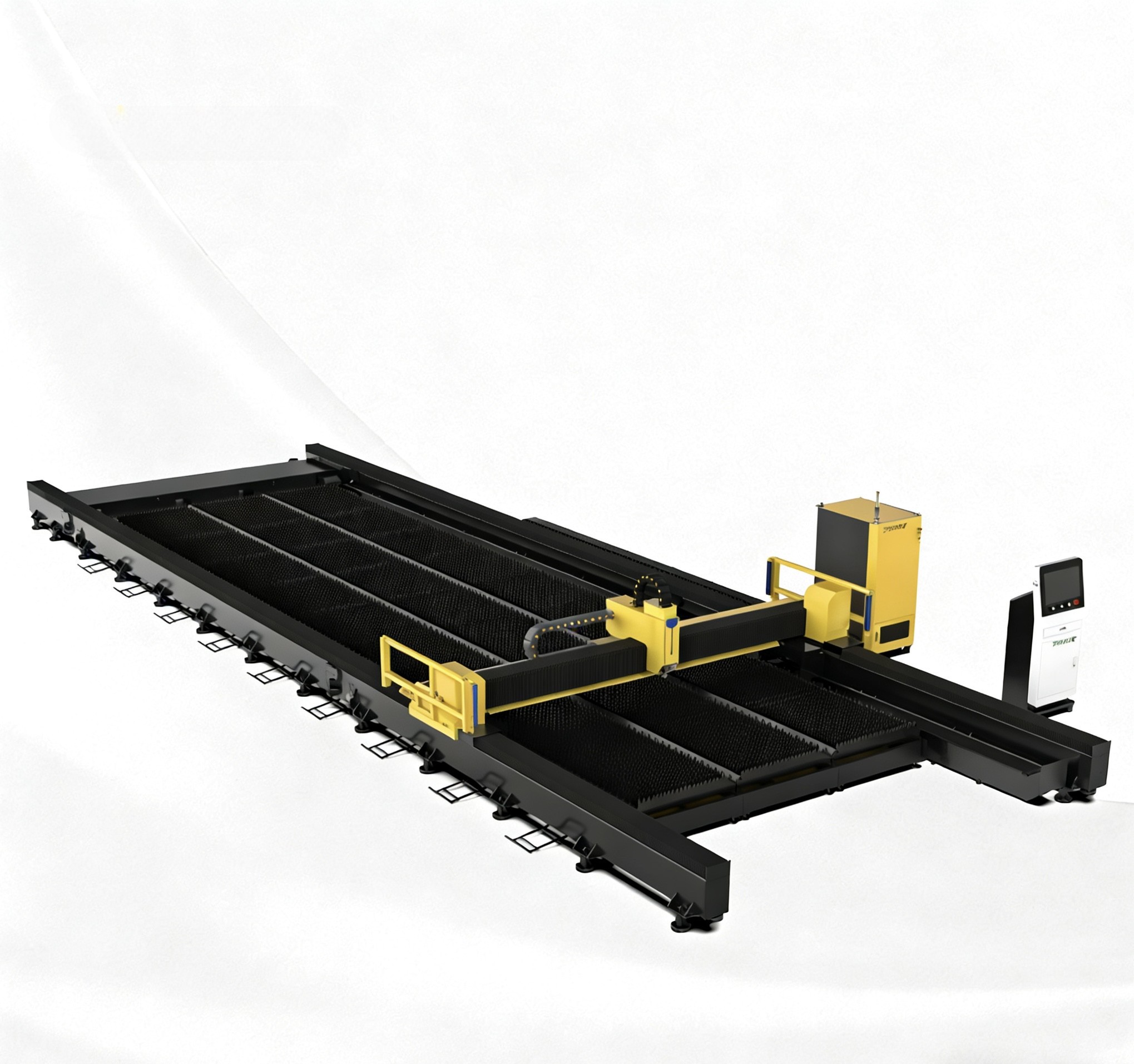 large Size ground rail Sheet Laser Cutter