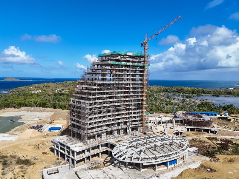 A New Landmark Rises in Levera   Construction Progress for April