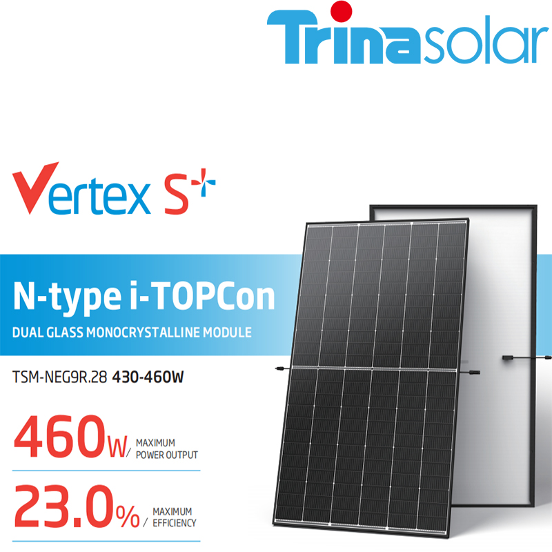 N-typei-TOPCon TSM-NEG9R.28 430-460W N-typei-TOPCon TSM-NEG9R.28 430-460W