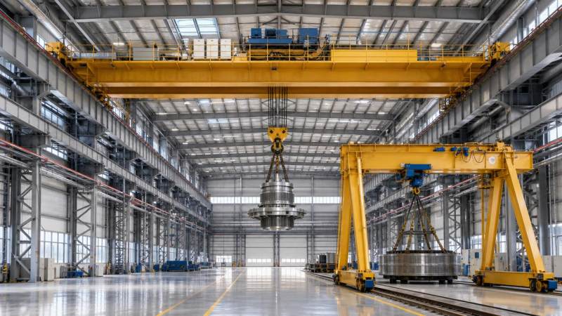 Overhead Bridge Cranes vs Gantry Cranes: Which Is Better for Heavy Indoor Lifting?