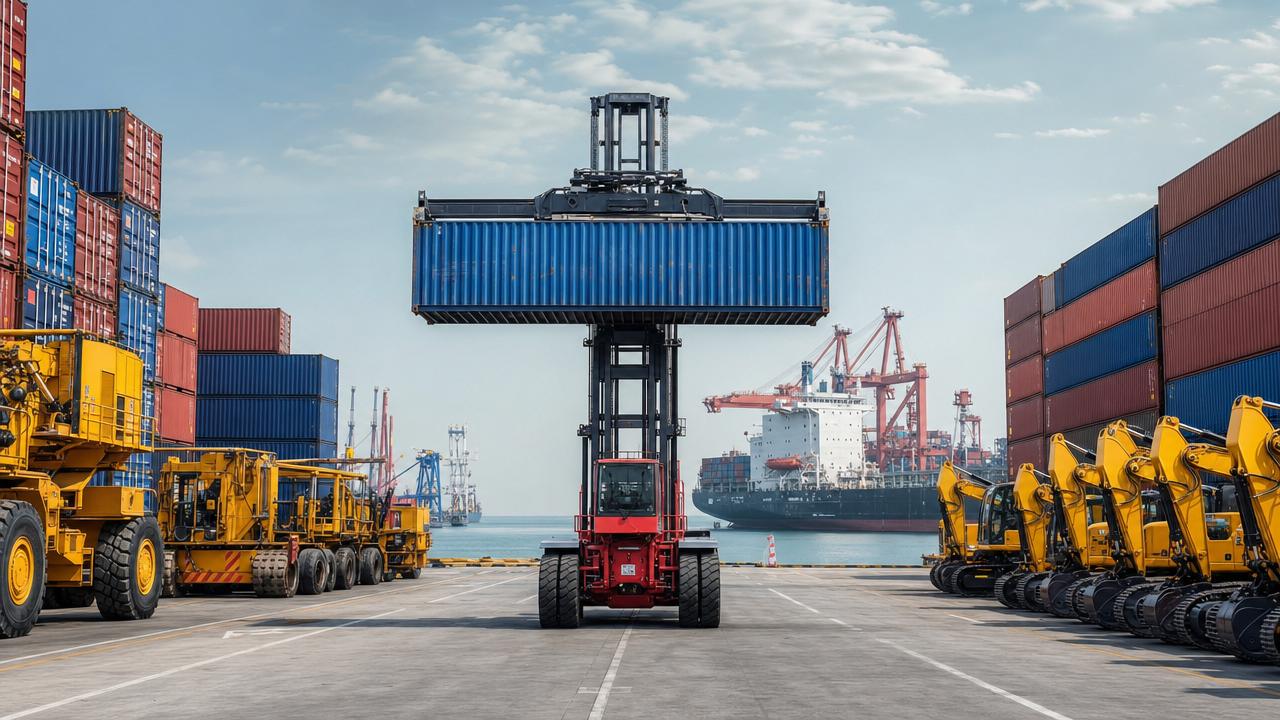 Red Sea Diversions Extend Reach Stacker Lead Times