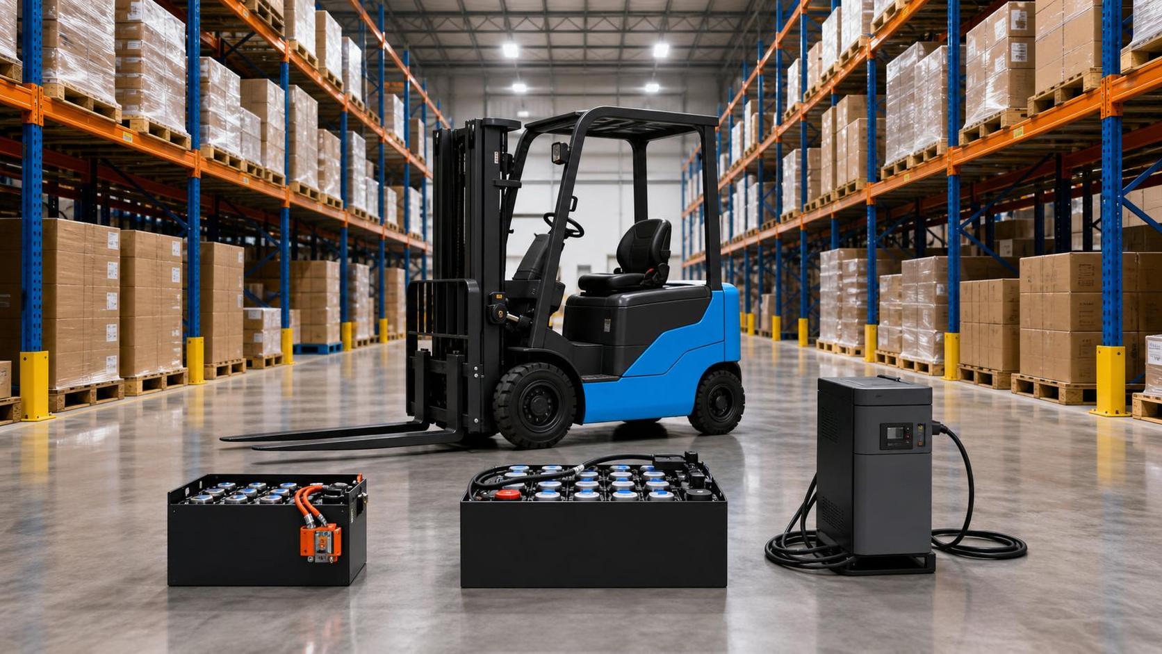 Forklift Batteries USA: How to Compare Lithium, Lead-Acid, and Charging Costs