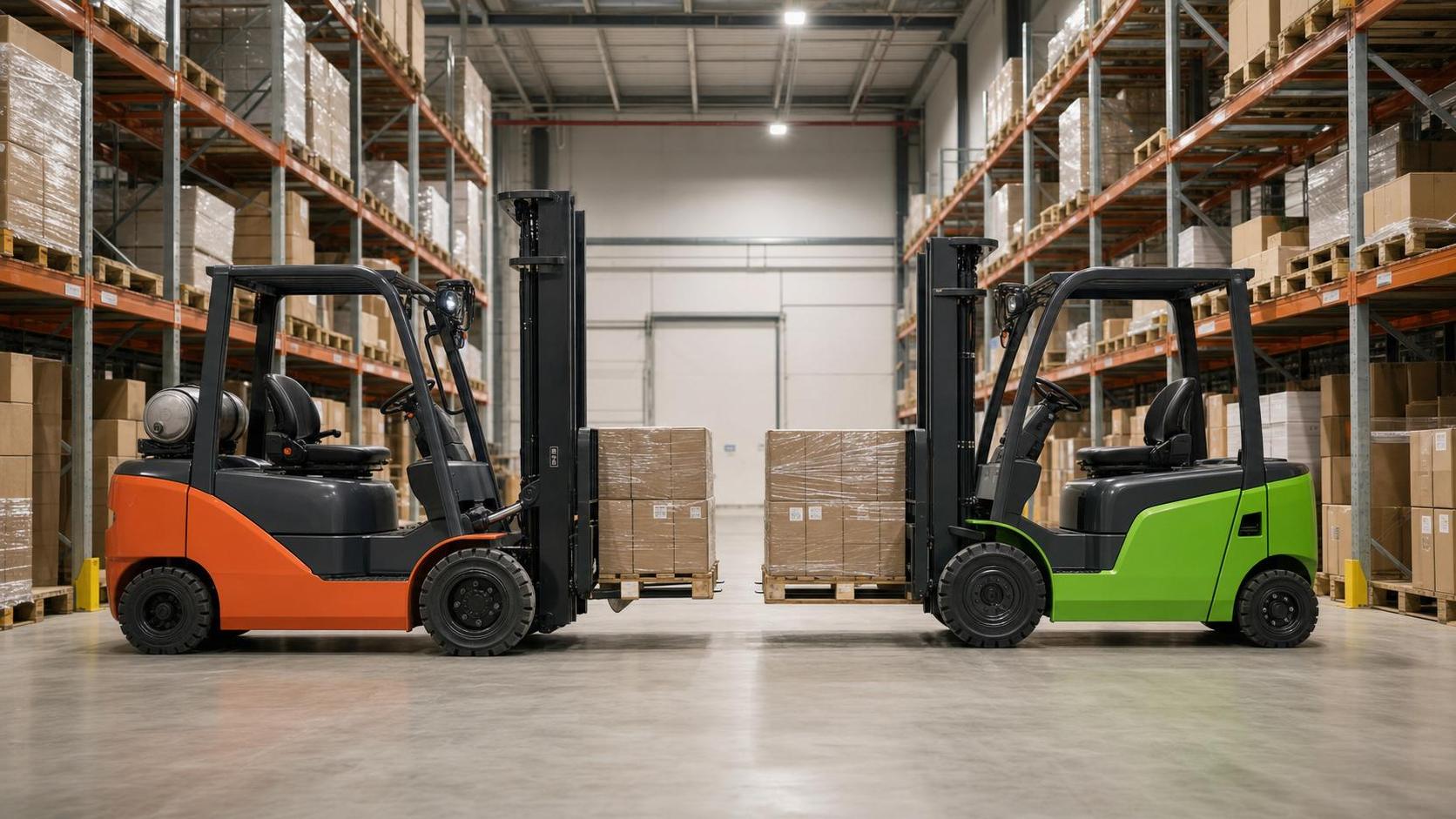 Low Emission Forklifts vs Electric Models: Which Fits Indoor Warehouse Use?