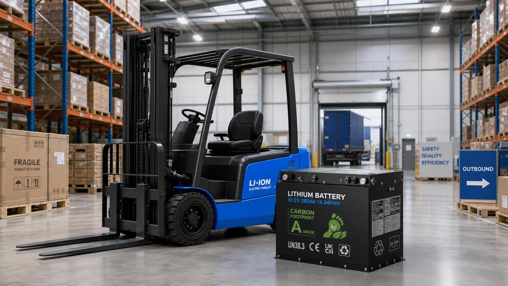 EU Battery Rule Takes Effect for Lithium Forklifts