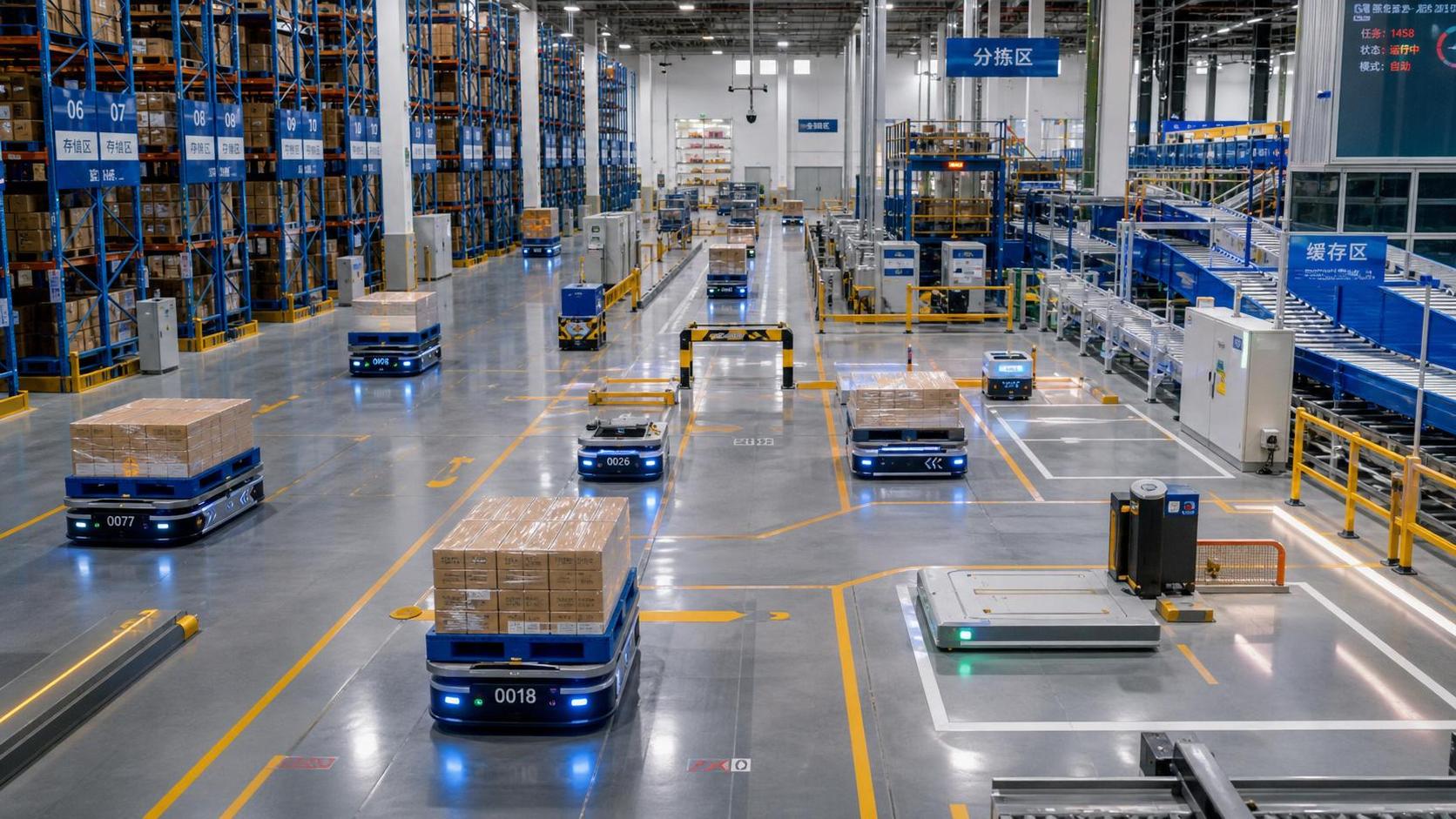 Automated Guided Routing Software: What Features Matter for Multi-Zone Warehouse Traffic?